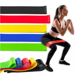 Kit 5 Faixa Elástica Super Mini Band Para Treino Exercícios
