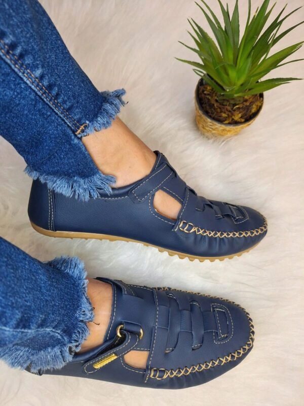 Mocassim gladiador feminino casual confort Calçados Casuais Femininos PVC