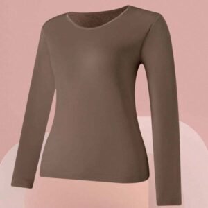 Z&D Blusa Térmica Segunda Pele  feminina Manga Longa com Proteção Z&D02