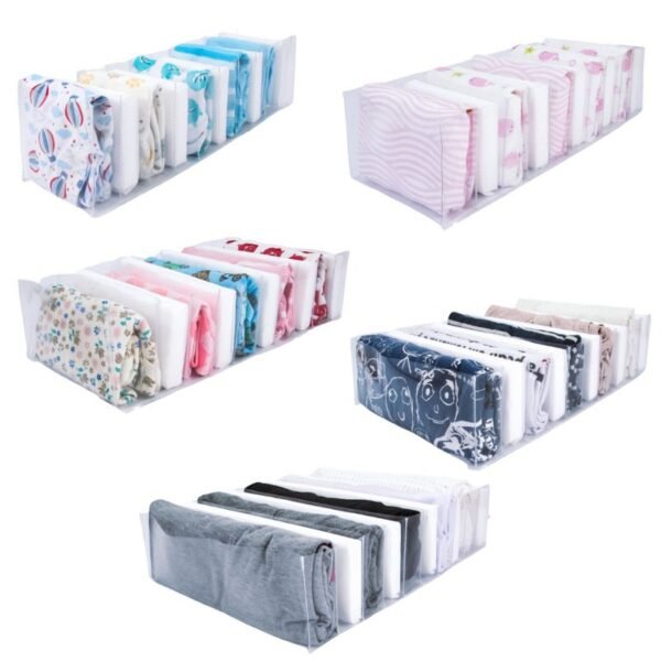 Colmeia Organizadora de Gaveta Clean Para Roupas, Meias e Lingerie Closet PP, P, M, G, GG