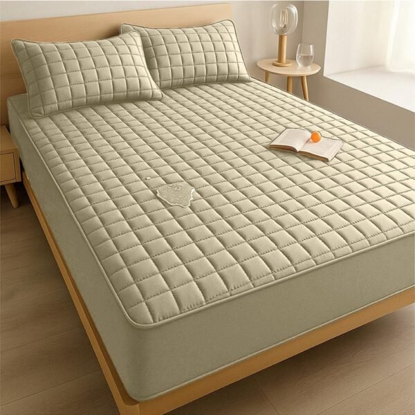 Capa Protetor de Colchão com Elástico Impermeável Matelado Cama Box Solteiro Casal Queen King Viúva
