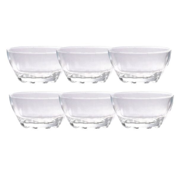 Conjunto 6 Tigelas de Sobremesa Vidro 300ml Joulie Cazza