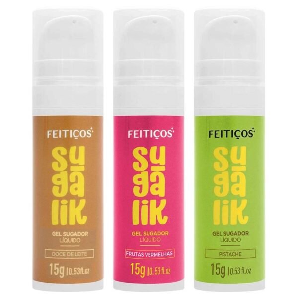 Sugalik Creme Vaginal 15g Sugador Líquido Pulsador Líquido Feitiços sensações de pulsação e sucção