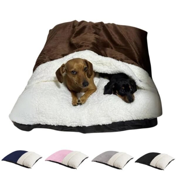 Caminha de Cachorro Saquinho de Dormir Para Gato Pele de Carneiro Cama Pet Canguru Saco De Dormir