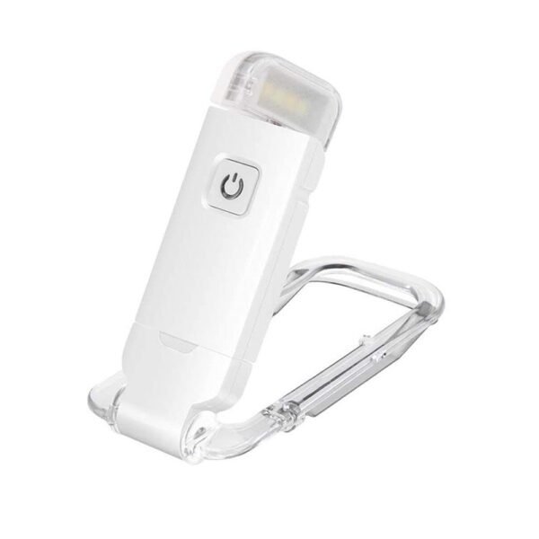 Luz De Leitura De Livros De Leds Brilho Ajustável USB Clip De Proteção Dos Olhos Portátil Bookmark Light