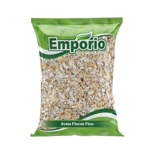 Aveia Flocos Fino 1Kg