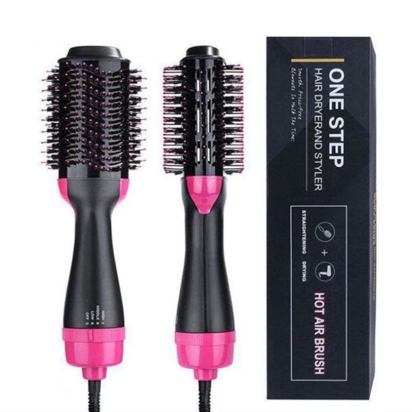 Escova secadora alisador elétrica quente cabelo com 3 em1 hair styler 110v