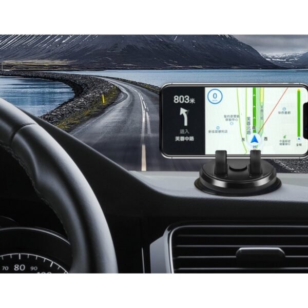 Suporte Automotivo de Rotação 360 Universal para Celular / Suporte Não de Painel de Carro para Celular / GPS
