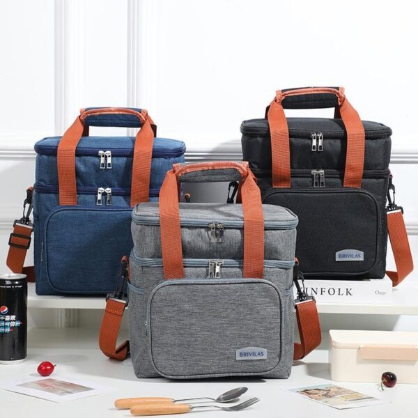 Bolsa Termica Expansível De Grande Capacidade Para Piquenique Adequado Para Viagens Ao Ar Livre Na Praia