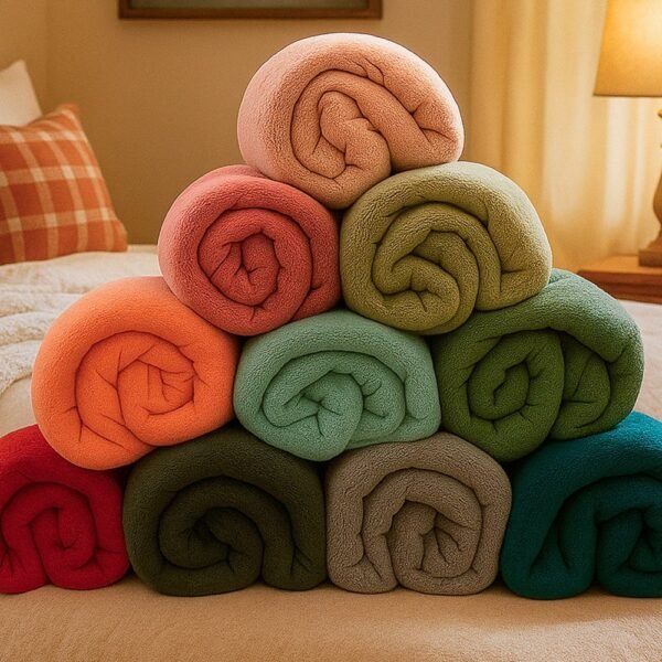 Manta Cobertor Casal 180x220cm Microfibra Soft Macia Camesa