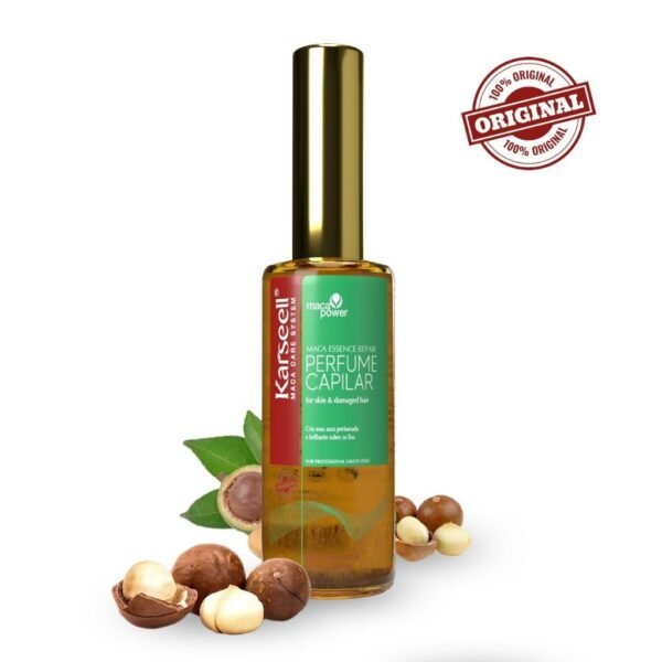 Perfume capilar karseell 50ml | fragrância floral, brilho, antifrizz e hidratação todos os cabelos