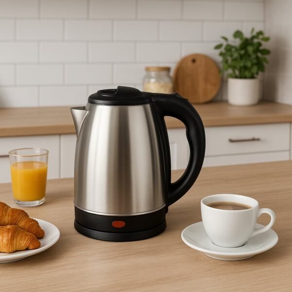 Chaleira elétrica jarra 1.8l café chá inox 127v