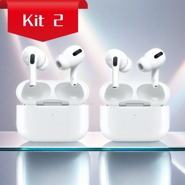 Kit  Fone PRO 4 /PRO 3  TWS Sem Fio Bluetooth 5.0 Air Pro 3 Fone De Ouvido Esportivo Com Microfone MING