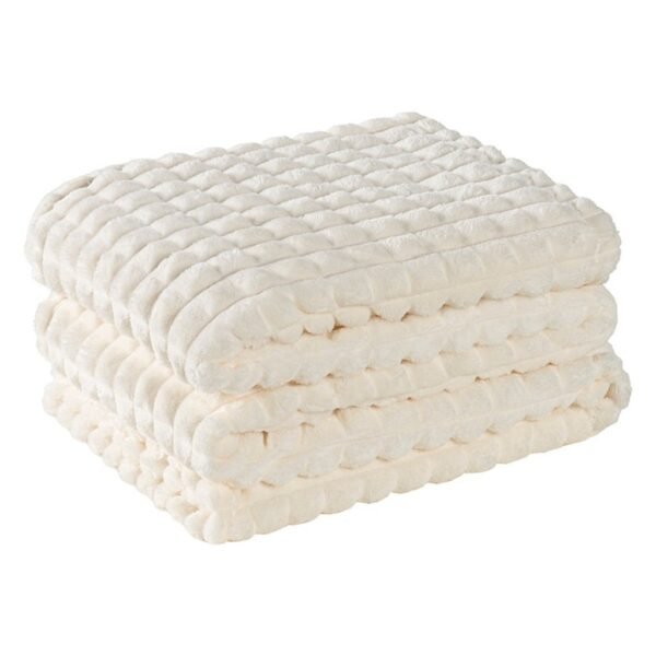 Cobertor queen luxo 320gr m² grosso aveludado fluffy 2,40m x 2,20m