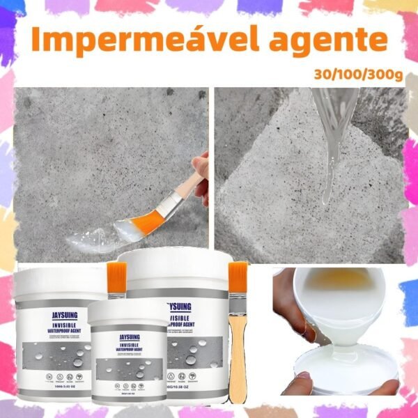 Anti Vazamento Cola 30/100/300g Impermeável Invisível  Agente De Revestimento De Reparo De Parede