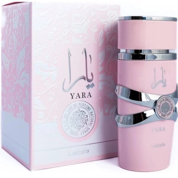 Perfume árabe lattafa yara rosa 100ml envio imediato