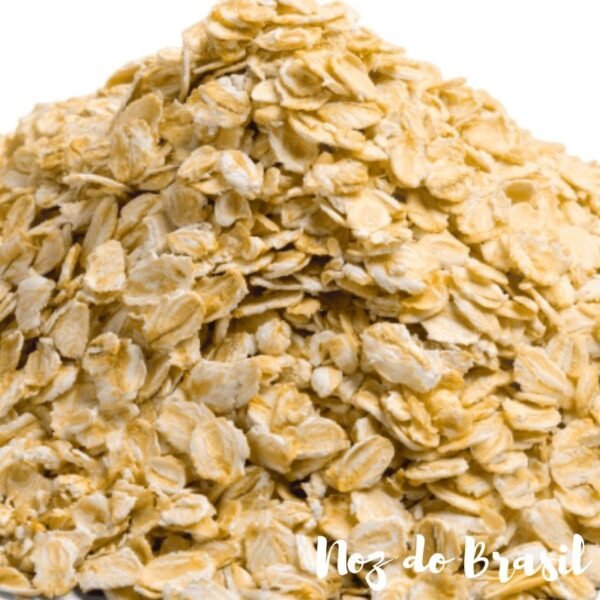 Aveia em Flocos Normais (Grossos) - 1 kg (Noz do Brasil)