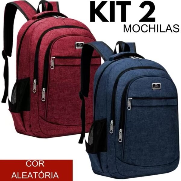Mochilas bolsas impermeável coreana notebook presente masculino mochila reforçada