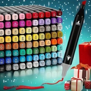 120 cores caneta marcadora canetinhas coloridas kit com ponta dupla/marcador touch/caneta marker