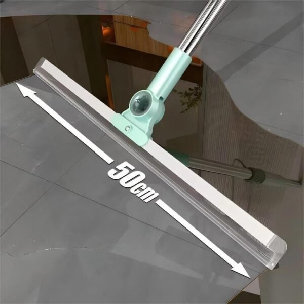 Rodo de silicone para limpeza piso vidros com gancho secos e molhados uso duplo vassoura mágica