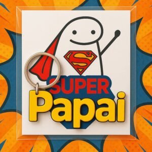 10-40 ❤ lembrancinha dia dos pais ❤- chaveiro + tag embalagem - papai