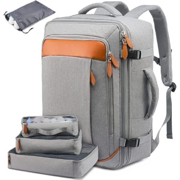 Mochila empresarial 4 em 1 , bolsa de viagem grande tomada cabo usb antifurto para laptop