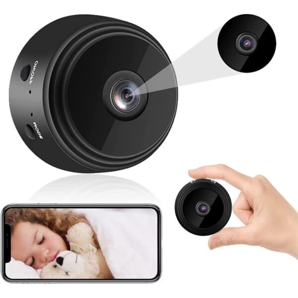 Câmera de monitoramento noturno monitor rede doméstica visão noturna infravermelha a9 fshd 1080p wi-fi sem fio
