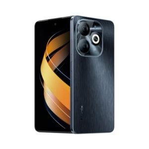 Smartphone infinix smart 8 pro, 256gb, 4gb ram, 5000mah, câmera dupla 50mp ring flashlight e selfie 8mp, tela magic 6.6" 90hz, preto.