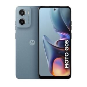 Smartphone motorola moto g05-128gb 12gb (4gb ram + 8gb boost) e camera 50mp com ai bateria de 5200 mah tela 6.7" superbrilho - cinza