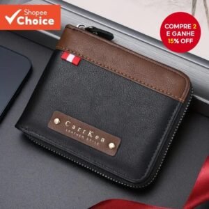 1 peça retro costura masculina carteira multifuncional para meninos