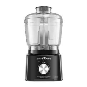 Processador compacto britânia 300w turbo 5 em 1 preto bmp900p