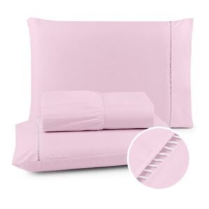 Lencol casal micropercal 400 fios jogo de cama 03 peças barato