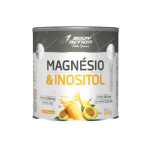 Suplemento magnésio e inositol 210g bodyaction