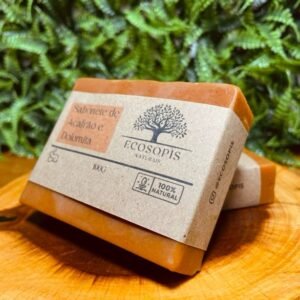 Sabonete de açafrão e dolomita clareador