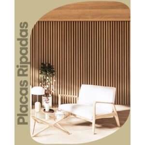 Kit 200 placas ripados revestimentos painel decorativo mdf 45cmx10cm -vários tamanhos - envio rápido