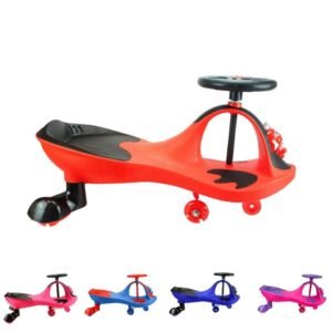Carrinho gira 360º bh store sapinho feliz, com rodinha de led toys car