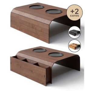 Esteiras suporte porta copos braço sofá apoio cerveja controle