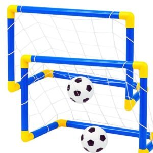 Kit futebol golzinho mini trave 45cm rede bola bomba de encher