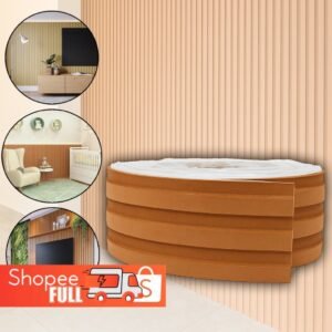 Revestimento ripado autocolante de eva flexivel rolo