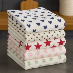 Kit 10 panos de copa microfibra 35x55 toalha luxo