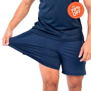 Bermuda dry fit para treino corrida confortável lvf48-a