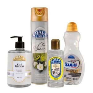 Kit casa limpa coala/zulu perfumes - chá branco