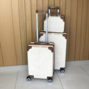 Kit 2 malas de viagem + frasqueira