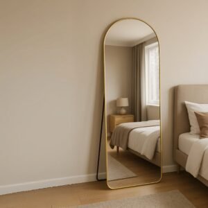 Espelho lopazzi corpo inteiro 150cm 170cm grande decorativo quarto sala hall moldura de alumínio