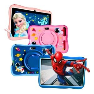 Tablet infantil kids 7 polegada com wifi bluetooth android super resistente smart fang