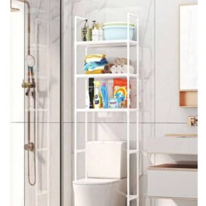 Prateleira organizadora multifuncional com prateleiras para banheiro