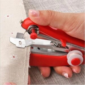 Mini máquina de costura manual portátil mão