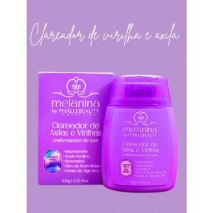 Clareador de axilas e virilhas melanina phállebeauty – ilumine uniformize sua pele