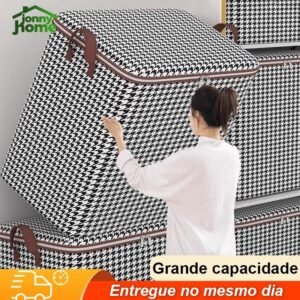 120l/160l/180l caixa multifuncional de armazenamento grande capacidade para colchas e roupas domésticas