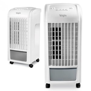 Climatizador smart 4 em 1 resfria ventila umidifica e purifica o ar 3,5l elgin